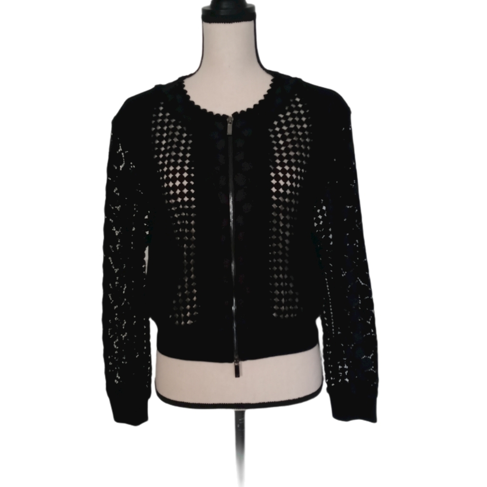 Diane Von Furstenberg Jesica Floral Lace Jacket - Picture 5 of 15